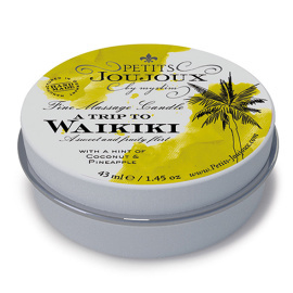 Petits JouJoux Massage Candle Waikiki 33g