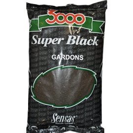 Sensas 3000 Super Black Gardons 1kg