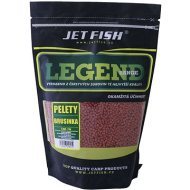 Jet Fish Pelety Legend Brusnica 4mm 1kg - cena, srovnání