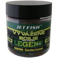 Jet Fish Vyvážené boilies Legend, Seafood + Slivka/Cesnak 20mm 130g - cena, srovnání