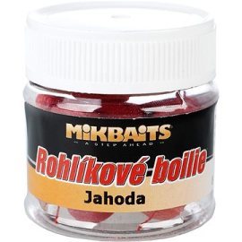 Mikbaits Rohlíkové boilies Jahoda 50ml