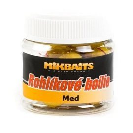 Mikbaits Rohlíkové boilies Med 50ml