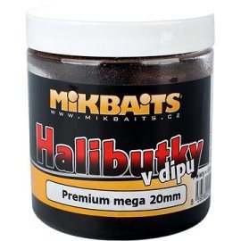 Mikbaits Halibutky v dipe Premium 20mm 250ml