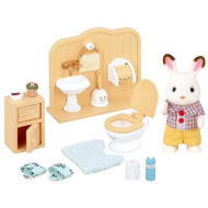 Sylvanian Families Nábytok chocolate králikov - brat a umyváreň - cena, srovnání