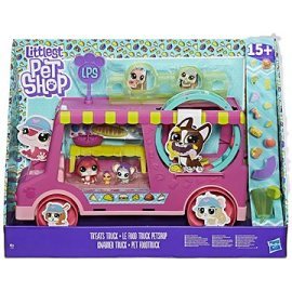 Hasbro Littlest Pet Shop Cukrárske auto s 3 zvieratkami