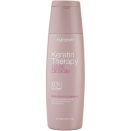 Alfaparf Milano Lisse Design Keratin Therapy jemný čistiaci šampón bez sulfátov a parabénov 250ml