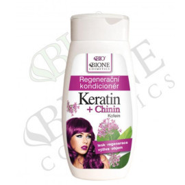 Bc Bione Cosmetics Keratin + Chinin regeneračný kondicionér na vlasy 260ml