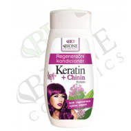 Bc Bione Cosmetics Keratin + Chinin regeneračný kondicionér na vlasy 260ml - cena, srovnání