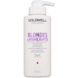 Goldwell Dualsenses Blondes & Highlights regeneračná maska neutralizujúci žlté tóny 500ml