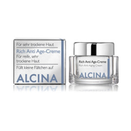 Alcina For Dry Skin výživný krém proti starnutiu pleti 50ml