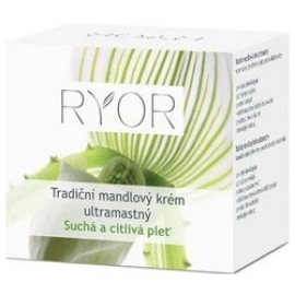 Ryor Dry And Sensitive tradičný mandľový krém ultramastný 50ml