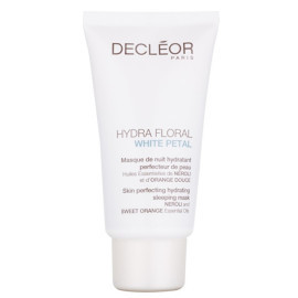 Decleor Hydra Floral White Petal zdokonaľujúca a hydratačná maska na noc 50ml
