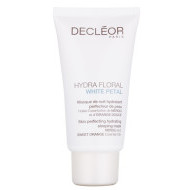 Decleor Hydra Floral White Petal zdokonaľujúca a hydratačná maska na noc 50ml - cena, srovnání