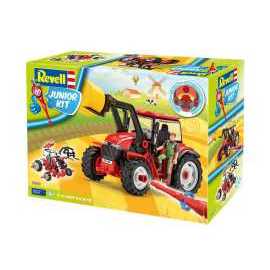 Revell Junior Kit traktor 00815 - Tractor with loader incl. figure