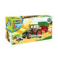 Revell Junior Kit traktor 00817 - Tractor & Trailer incl. figure - cena, srovnání