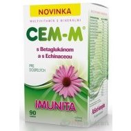 Salutem Pharma Cem-M s Betaglukánom a s Echinaceou 90tbl - cena, srovnání