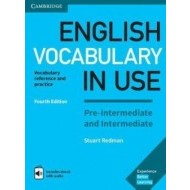 English Vocabulary in Use Pre-intermediate and Intermediate Book with Answers and Enhanced eBook Vocabulary Reference and Practice - cena, srovnání