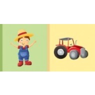 Dětská knížka Farmář Traktor - cena, srovnání
