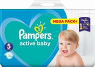 Pampers Active Baby 5 110ks - cena, srovnání