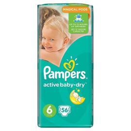 Pampers Active Baby Dry 6 56ks