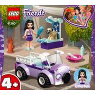 Lego Friends 41360 Emma a mobilná veterinárna klinika - cena, srovnání