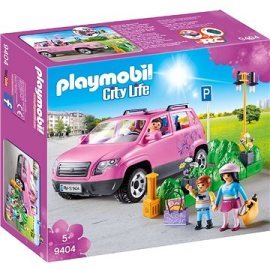 Playmobil Rodinné auto s parkovacím místem