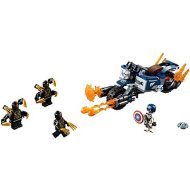 Lego Super Heroes 76123 Captain America: útok Outriderů - cena, srovnání