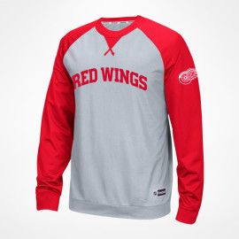 Reebok Detroit Red Wings Longsleeve Novelty Crew 2016
