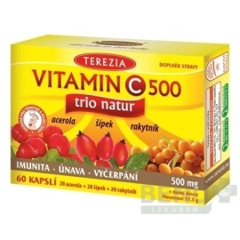 Terezia Company Vitamin C 500 Trio Natur 60tbl