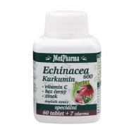 MedPharma Echinacea 600 Forte - Kurkumín 67tbl - cena, srovnání