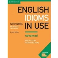 English Idioms in Use Advanced Book with Answers - Vocabulary Reference and Practice - cena, srovnání