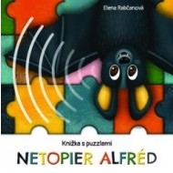 Netopier Alfréd - knižka s puzzlami - cena, srovnání