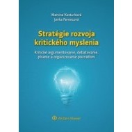 Stratégie rozvoja kritického myslenia - cena, srovnání