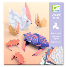 Djeco Origami Zvieracie rodinky