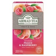 Ahmad Tea Malina s broskyňami 20x2g - cena, srovnání