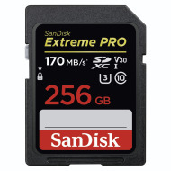 Sandisk SDXC Extreme Pro UHS-I U3 256GB - cena, srovnání