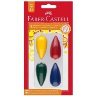 Faber Castell Plastové pastelky do dlane 4 farby - cena, srovnání