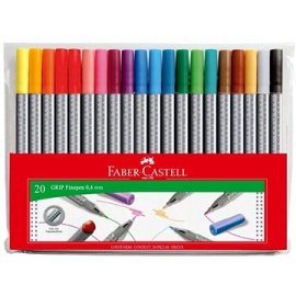 Faber Castell Fixky Grip 0.4mm, 20 farieb