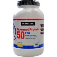 Survival Gourmet Protein 50 Fair Power 2000g - cena, srovnání