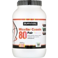 Survival Micellar Casein 80 Fair Power 2000g - cena, srovnání