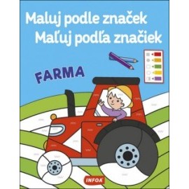 Maluj podle značek/Maľuj podľa značiek - Farma