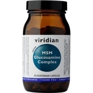 Viridian MSM Glucosamine Complex 90kps - cena, srovnání