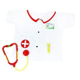 Rappa Detský zdravotnícky plášť s doplnkami