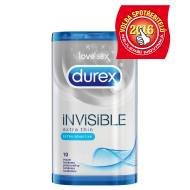 Durex Invisible Extra Sensitive 10ks - cena, srovnání