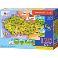Castorland Mapa České republiky 120 - cena, srovnání