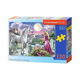 Castorland Princess and her unicorns 120