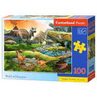Castorland World of Dinosaurs 100 - cena, srovnání
