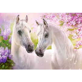 Castorland Romantic Horses 1000