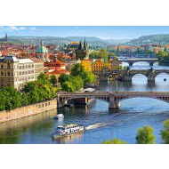 Castorland View of Bridges in Prague 500 - cena, srovnání