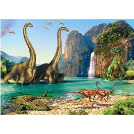 Castorland Dinosaurí svet 60